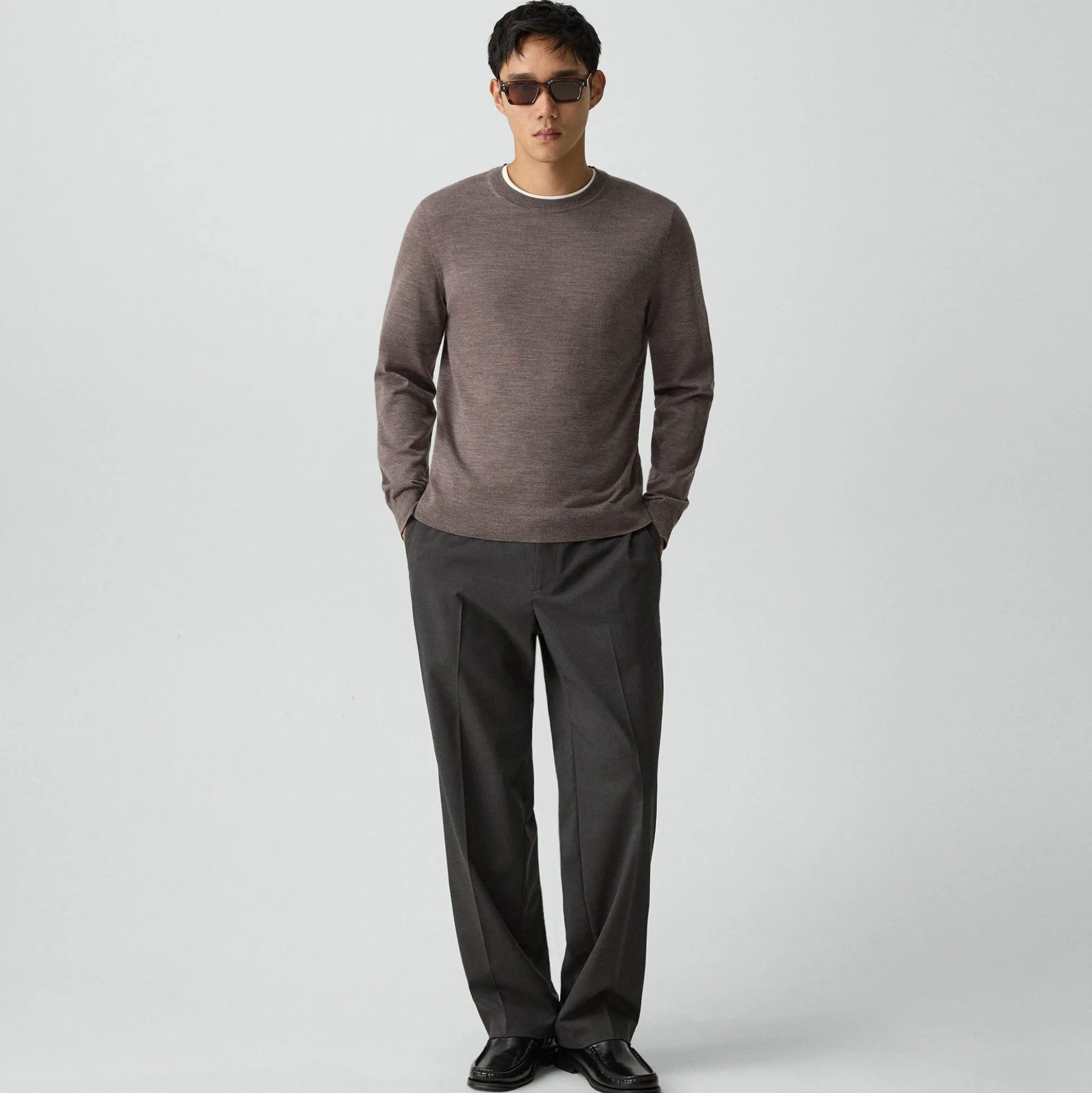 Crewneck Sweater in Regal Wool
