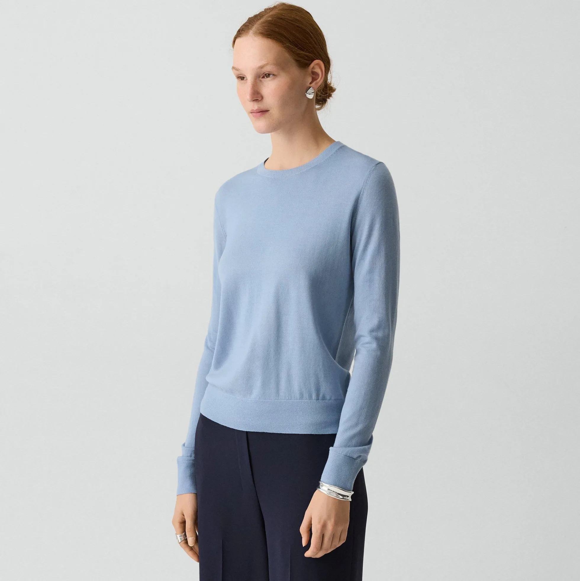 Crewneck Sweater in Regal Wool