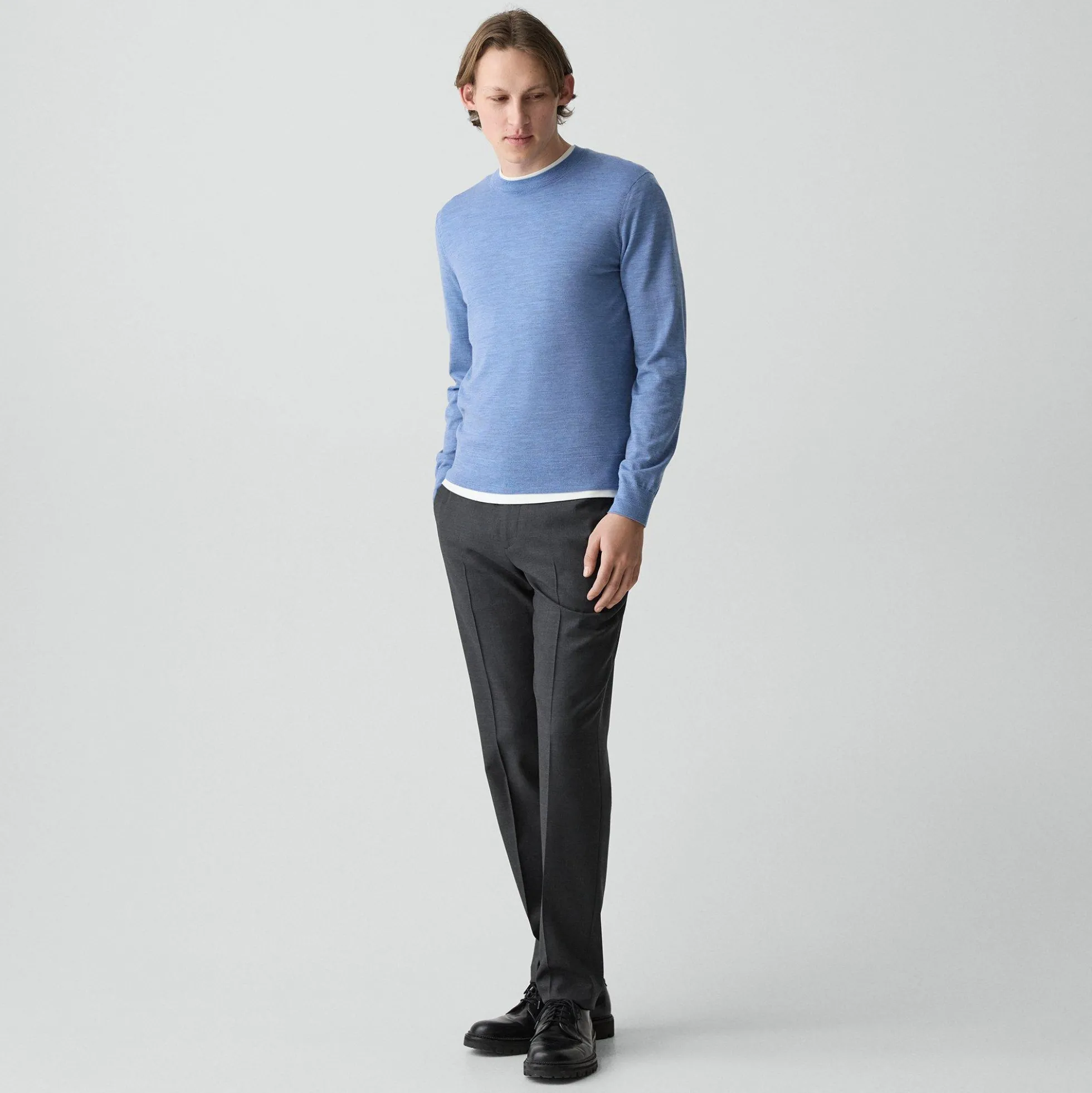 Crewneck Sweater in Regal Wool