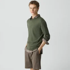 Crewneck Sweater in Regal Wool