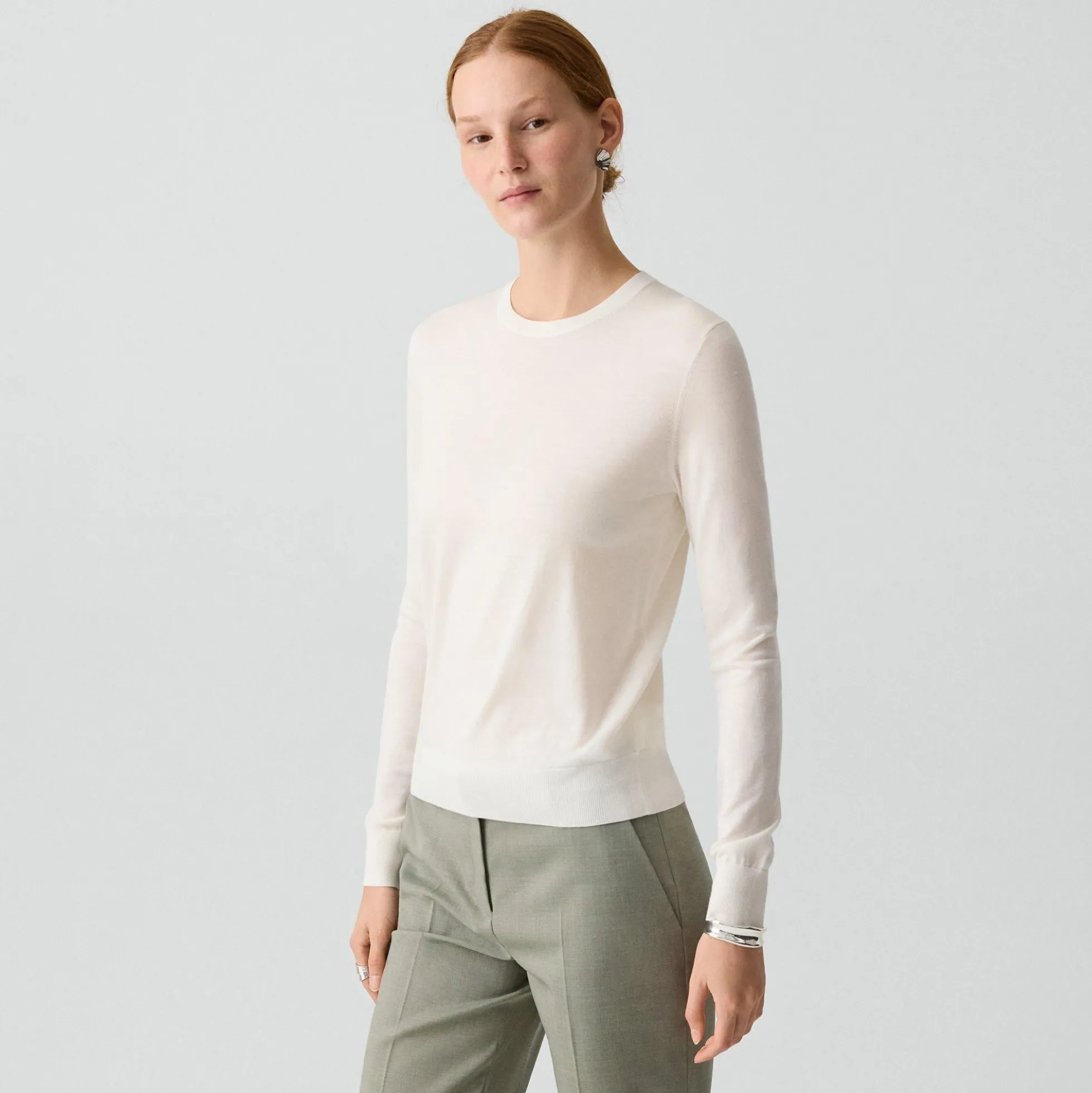 Crewneck Sweater in Regal Wool