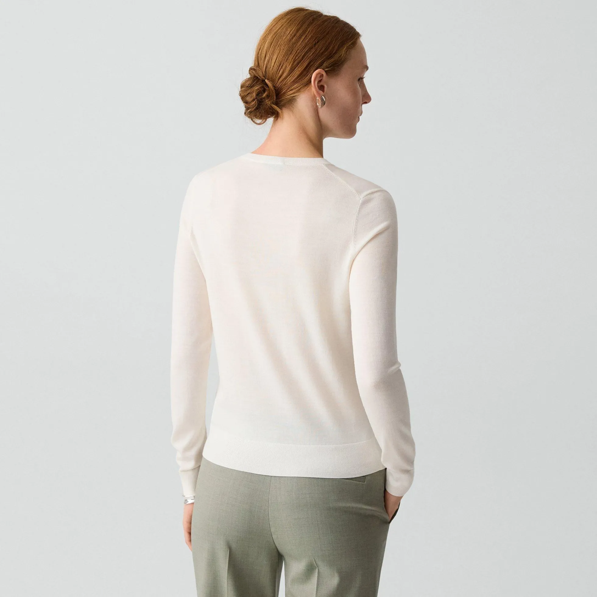 Crewneck Sweater in Regal Wool