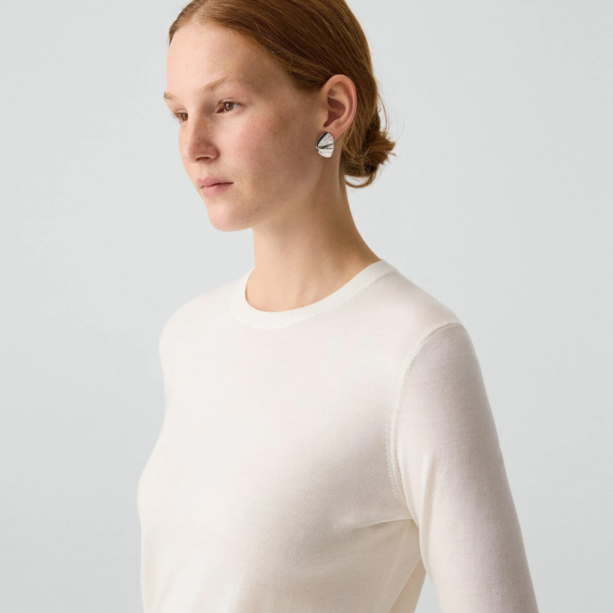 Crewneck Sweater in Regal Wool
