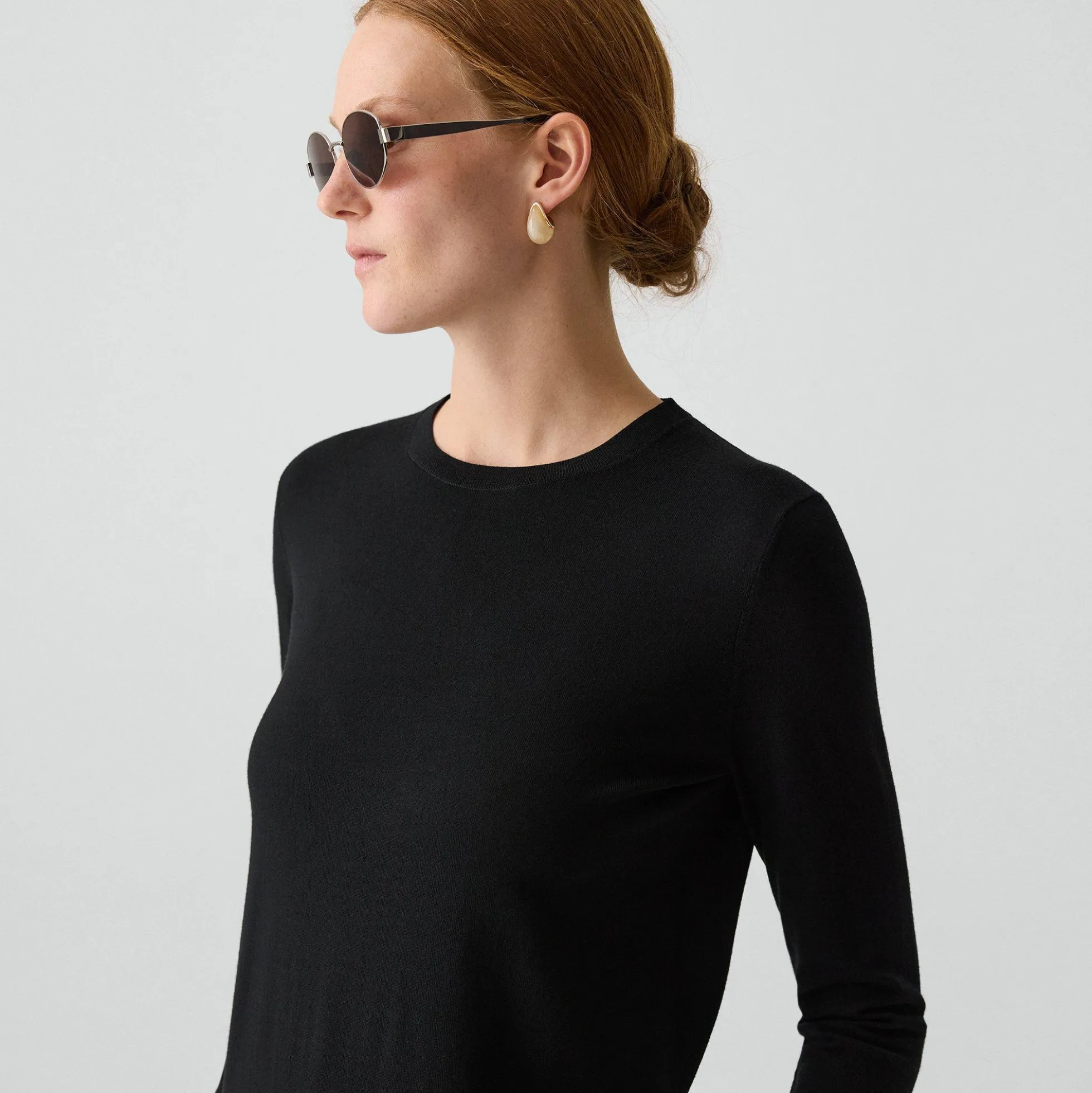 Crewneck Sweater in Regal Wool