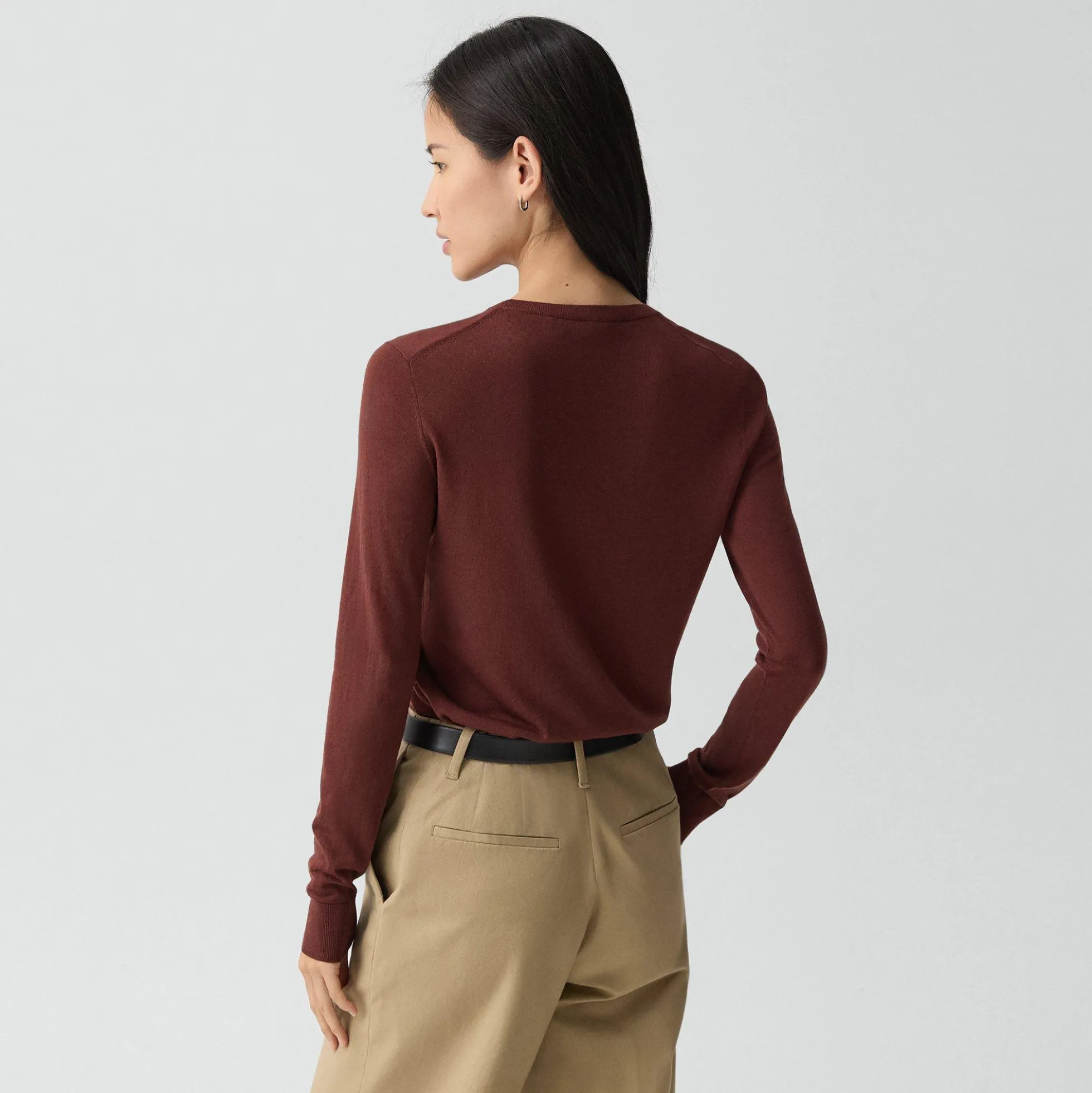 Crewneck Sweater in Regal Wool