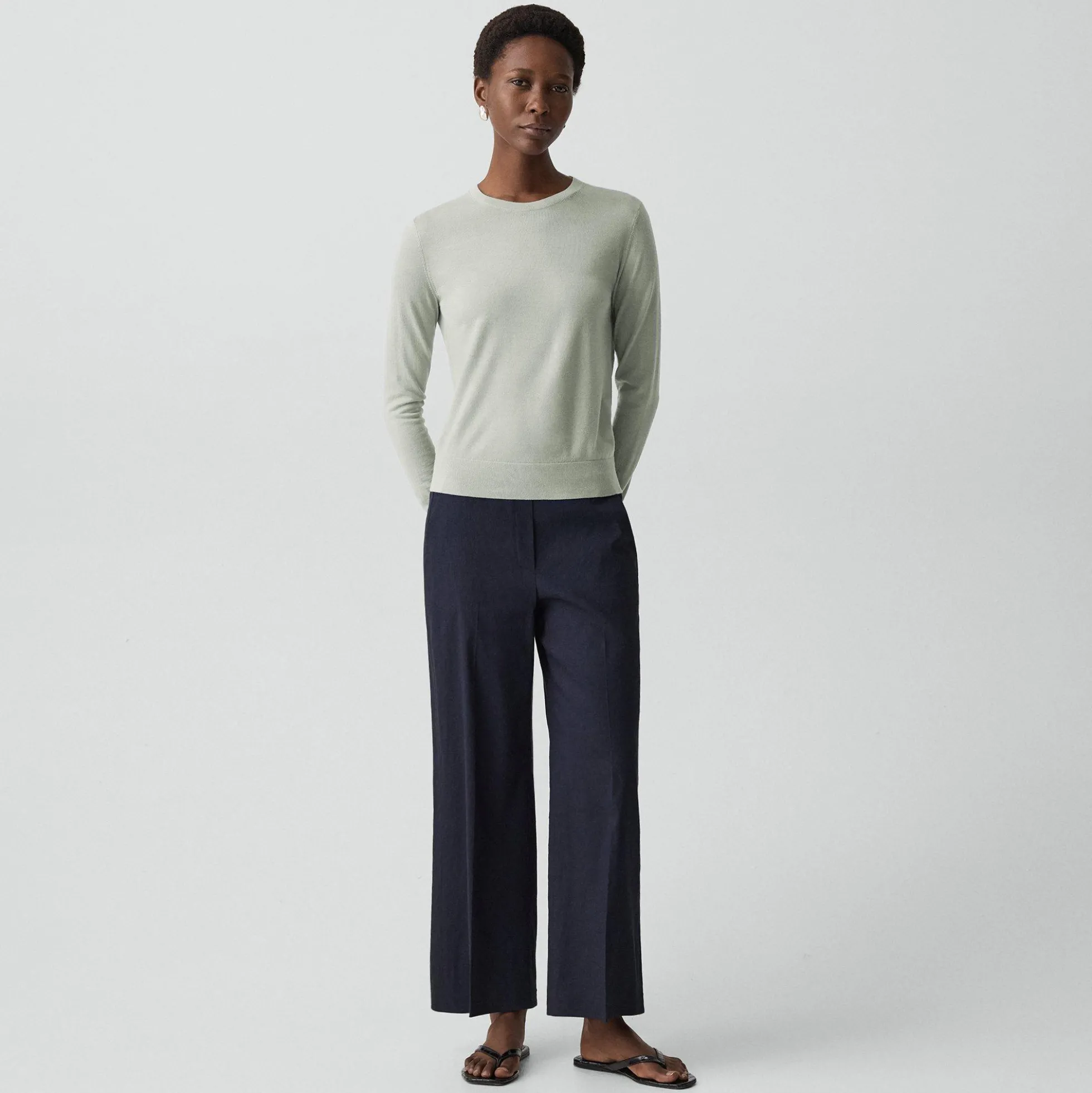 Crewneck Sweater in Regal Wool