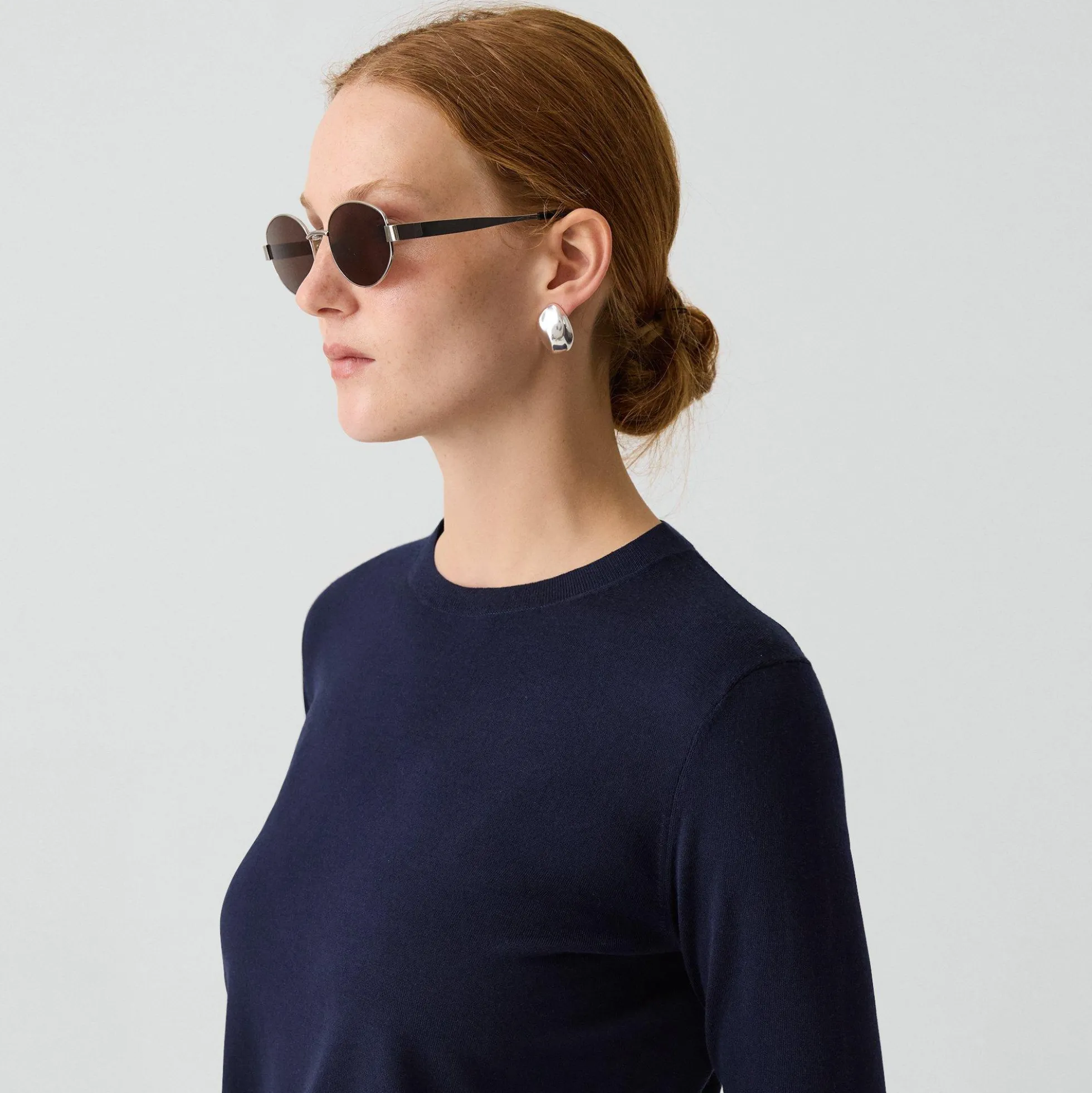 Crewneck Sweater in Regal Wool