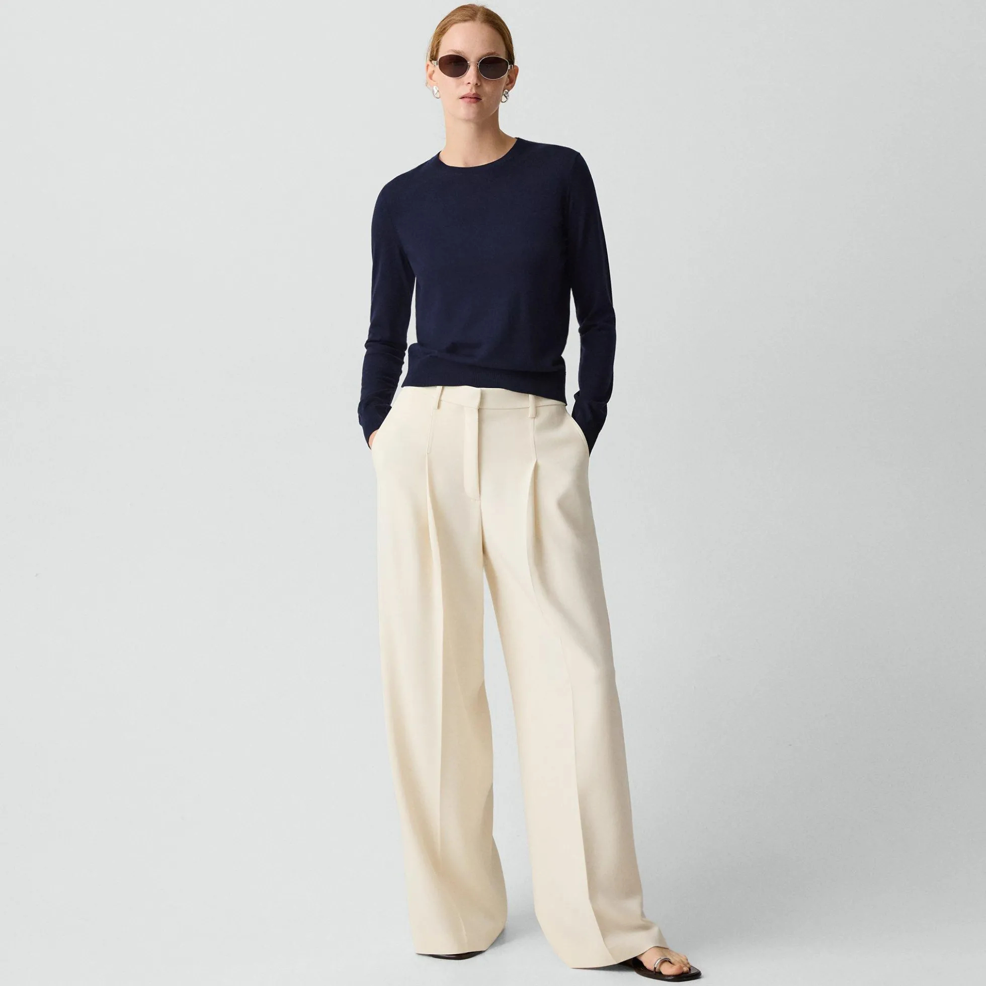 Crewneck Sweater in Regal Wool