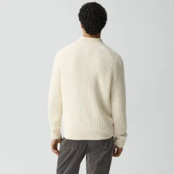 Crewneck Sweater in Wool-Cashmere