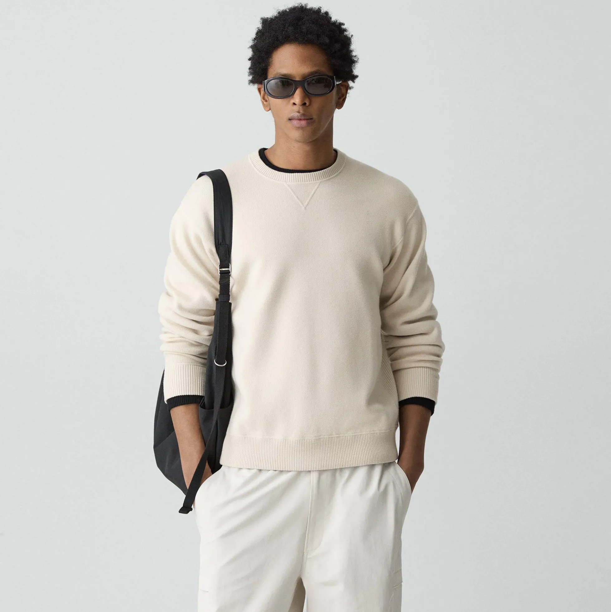 Crewneck Sweatshirt in Wool Bilen