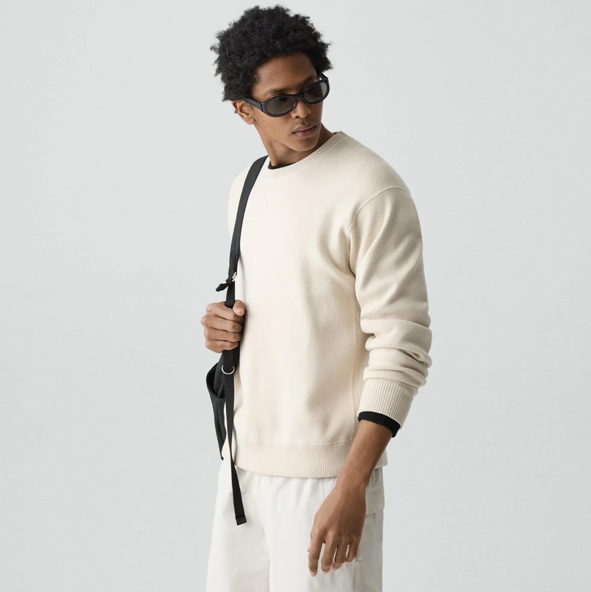 Crewneck Sweatshirt in Wool Bilen