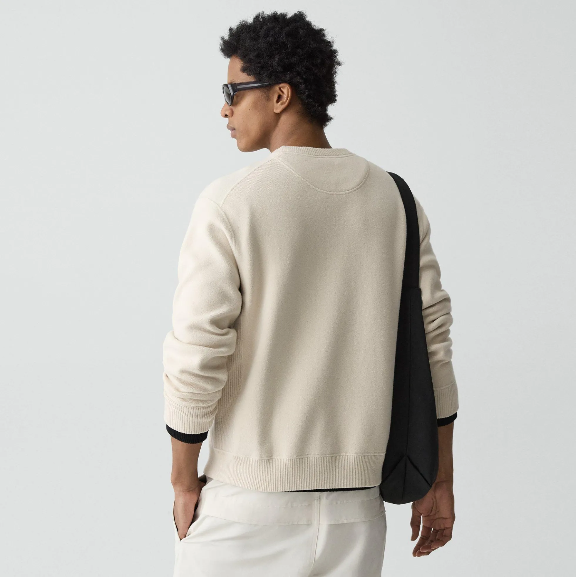 Crewneck Sweatshirt in Wool Bilen