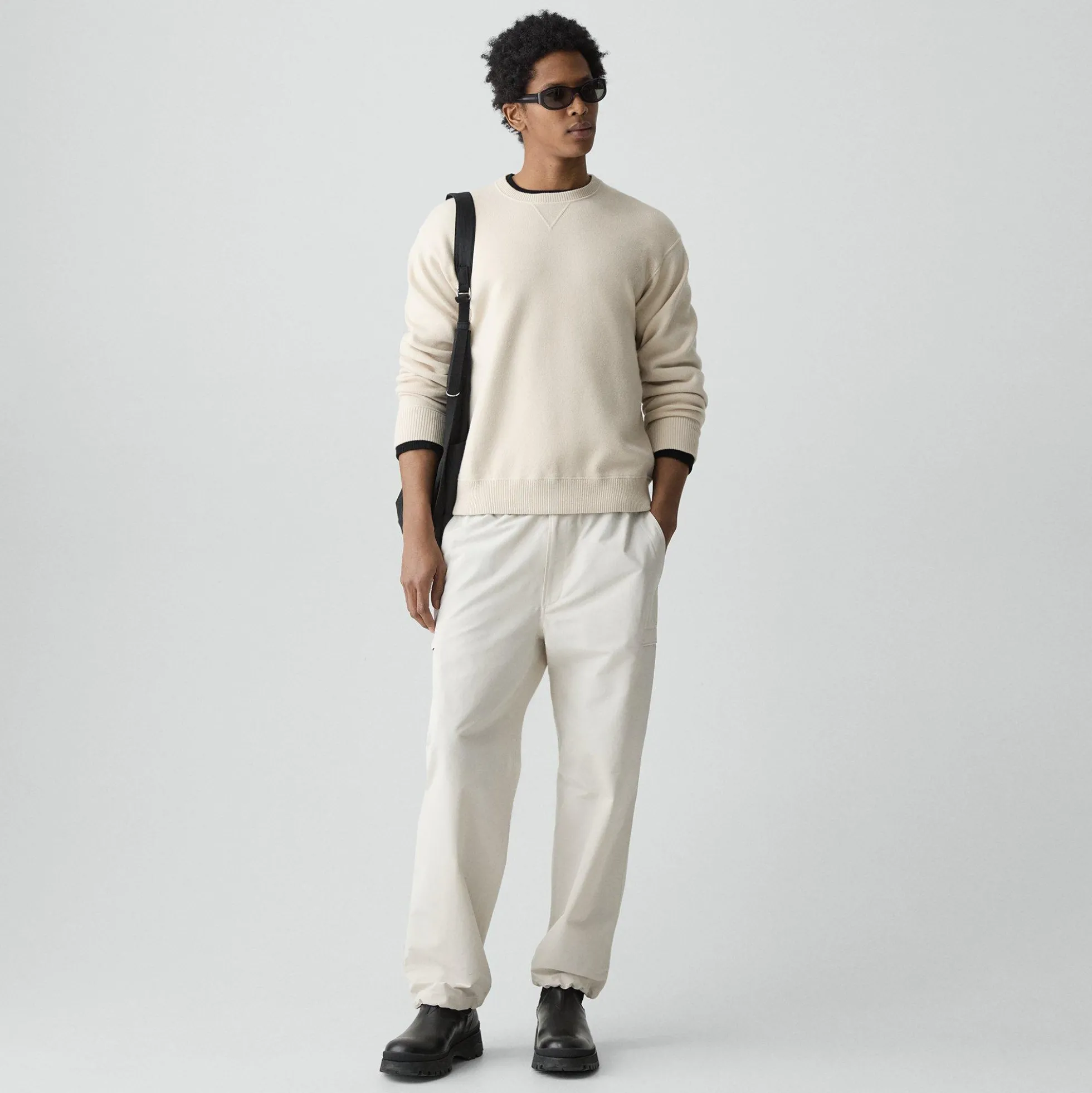 Crewneck Sweatshirt in Wool Bilen