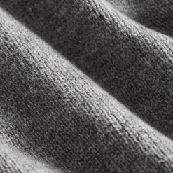 Cropped Crewneck Sweater in Cashmere