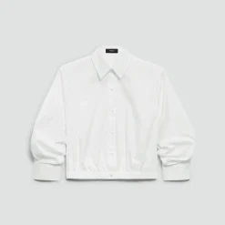 Cropped Shirt in Good Cotton
