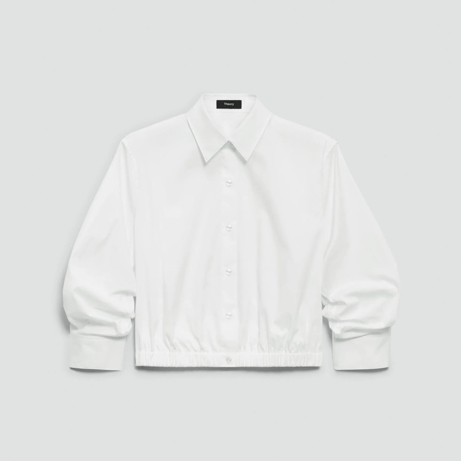 Cropped Shirt in Good Cotton