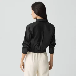 Cropped Shirt in Good Cotton