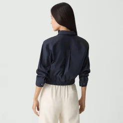 Cropped Shirt in Good Cotton