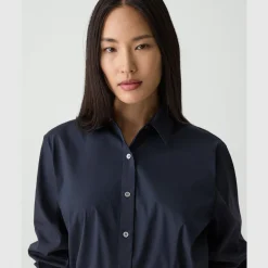 Cropped Shirt in Good Cotton