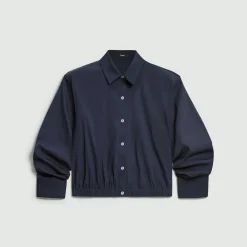 Cropped Shirt in Good Cotton