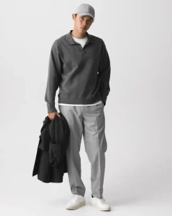 Curtis Drawstring Pant in Motion Wool