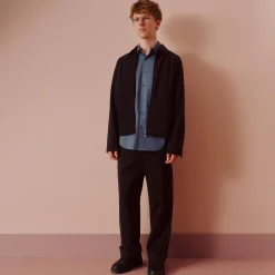 Curtis Drawstring Pant in Motion Wool