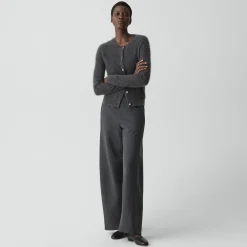 Curved Pull-On Pant in Lounge Terry
