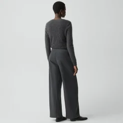 Curved Pull-On Pant in Lounge Terry