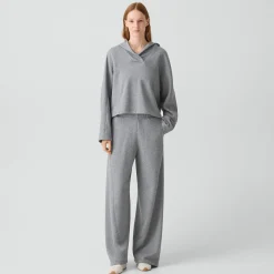 Curved Pull-On Pant in Lounge Terry