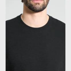 Delroy Tee in Studio Knit Jacquard