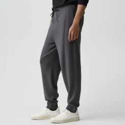 Drawstring Jogger in Wool Bilen