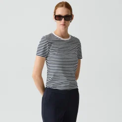 Easy Tee in Jersey Stripe