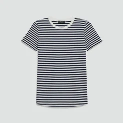 Easy Tee in Jersey Stripe