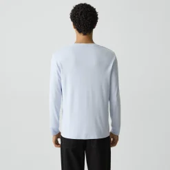 Essential Long-Sleeve Tee in Anemone Modal Jersey
