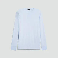 Essential Long-Sleeve Tee in Anemone Modal Jersey