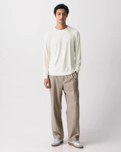Essential Long-Sleeve Tee in Anemone Modal Jersey