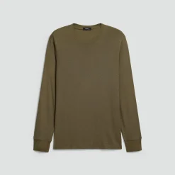Essential Long-Sleeve Tee in Anemone Modal Jersey