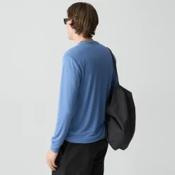 Essential Long-Sleeve Tee in Anemone Modal Jersey