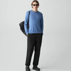 Essential Long-Sleeve Tee in Anemone Modal Jersey