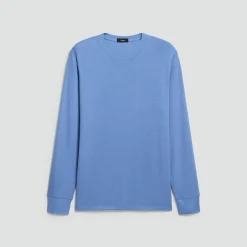 Essential Long-Sleeve Tee in Anemone Modal Jersey