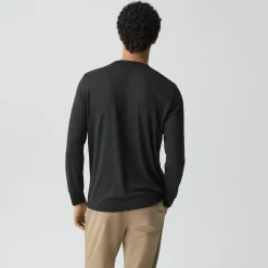 Essential Long-Sleeve Tee in Anemone Modal Jersey