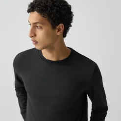 Essential Long-Sleeve Tee in Anemone Modal Jersey