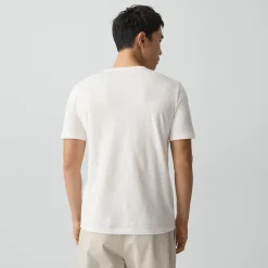 Essential Tee in Cosmos Slub Cotton