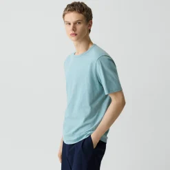 Essential Tee in Cosmos Slub Cotton