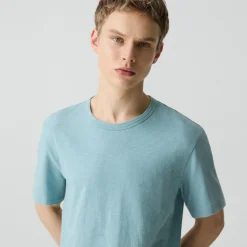 Essential Tee in Cosmos Slub Cotton