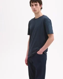 Essential Tee in Cosmos Slub Cotton