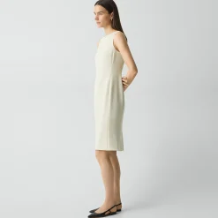 Flared Dress in Admiral Crepe
