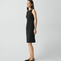 Flared Dress in Admiral Crepe