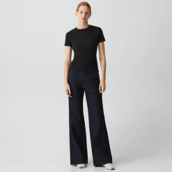 Fluid Flare Jean in Essential Denim