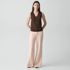 Fluid Flare Pant, 33'' in Admiral Crepe
